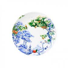 HEINEN DELFTS BLAUW WALL PLATE, AN APPLE NEVER FALLS FAR FROM THE TREE, 20cm.