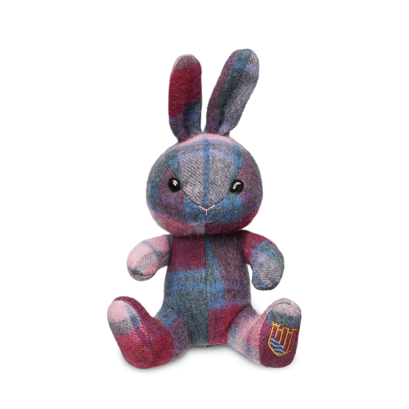 ISLANDER UK, LAMBSWOOL BUNNY, PINK & BLUE, HEIGHT 26CM.
