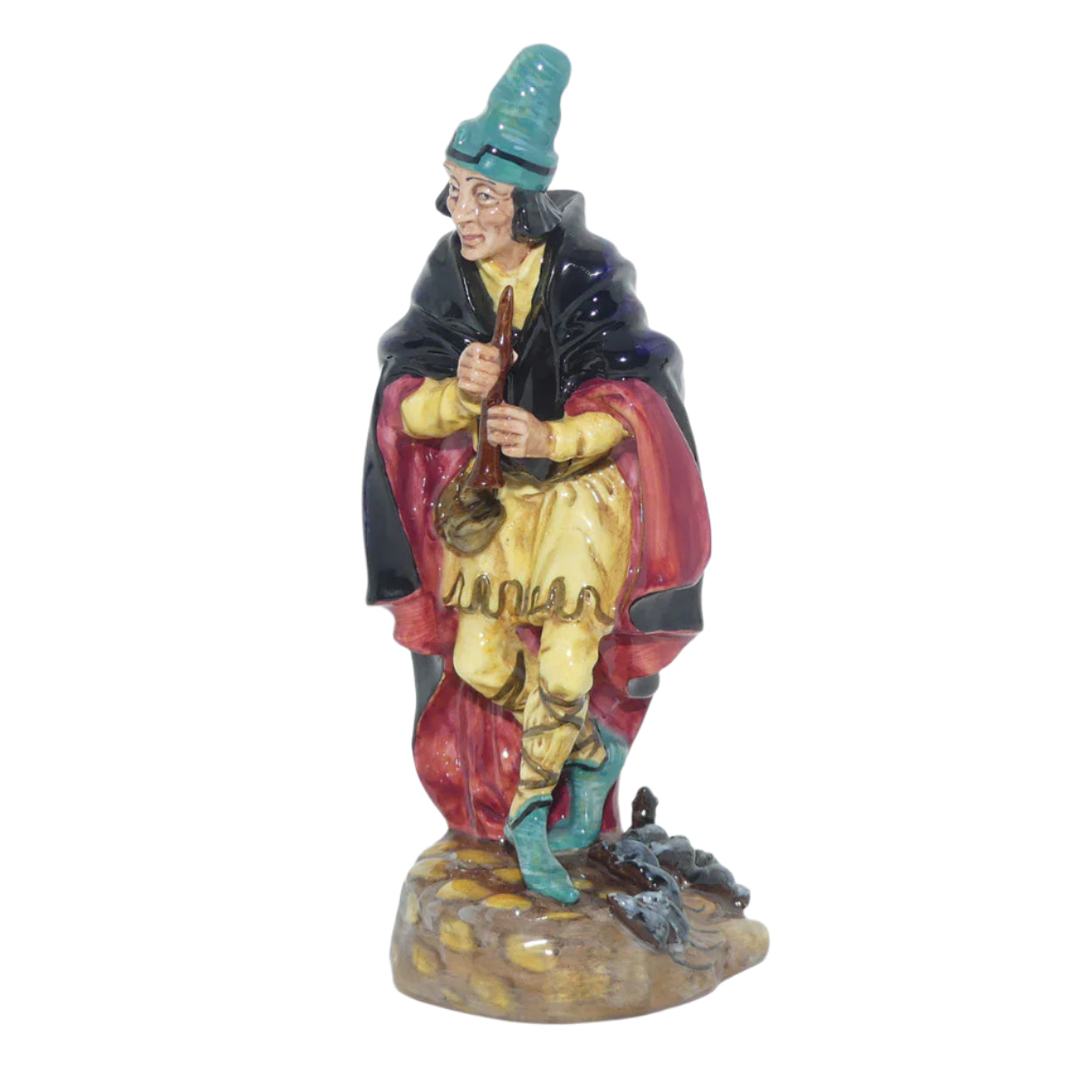 PIED PIPER, ROYAL DOULTON, DESIGNED BY LESLIE HARRADINE, PORCELAIN FIGURE, HN2102, HEIGHT 30cm.