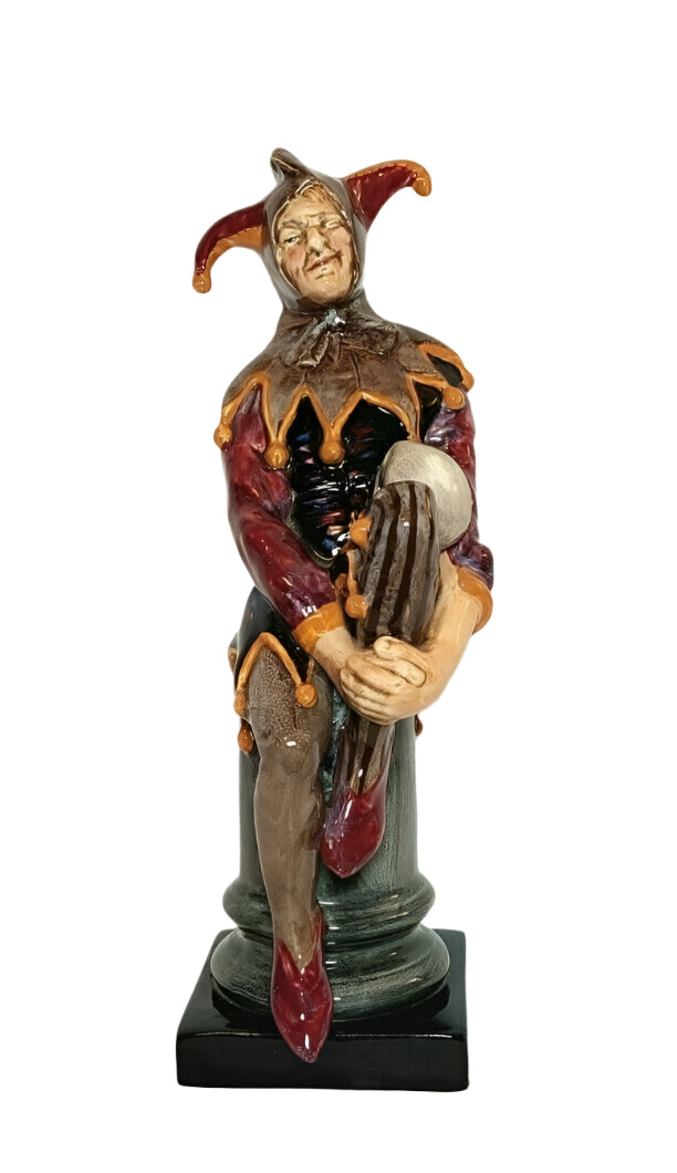 ROYAL DOULTON, THE JESTER, DESIGNED BY CHARLES J. NOKE, PORCELAIN FIGURE, HN2016, HEIGHT 24cm