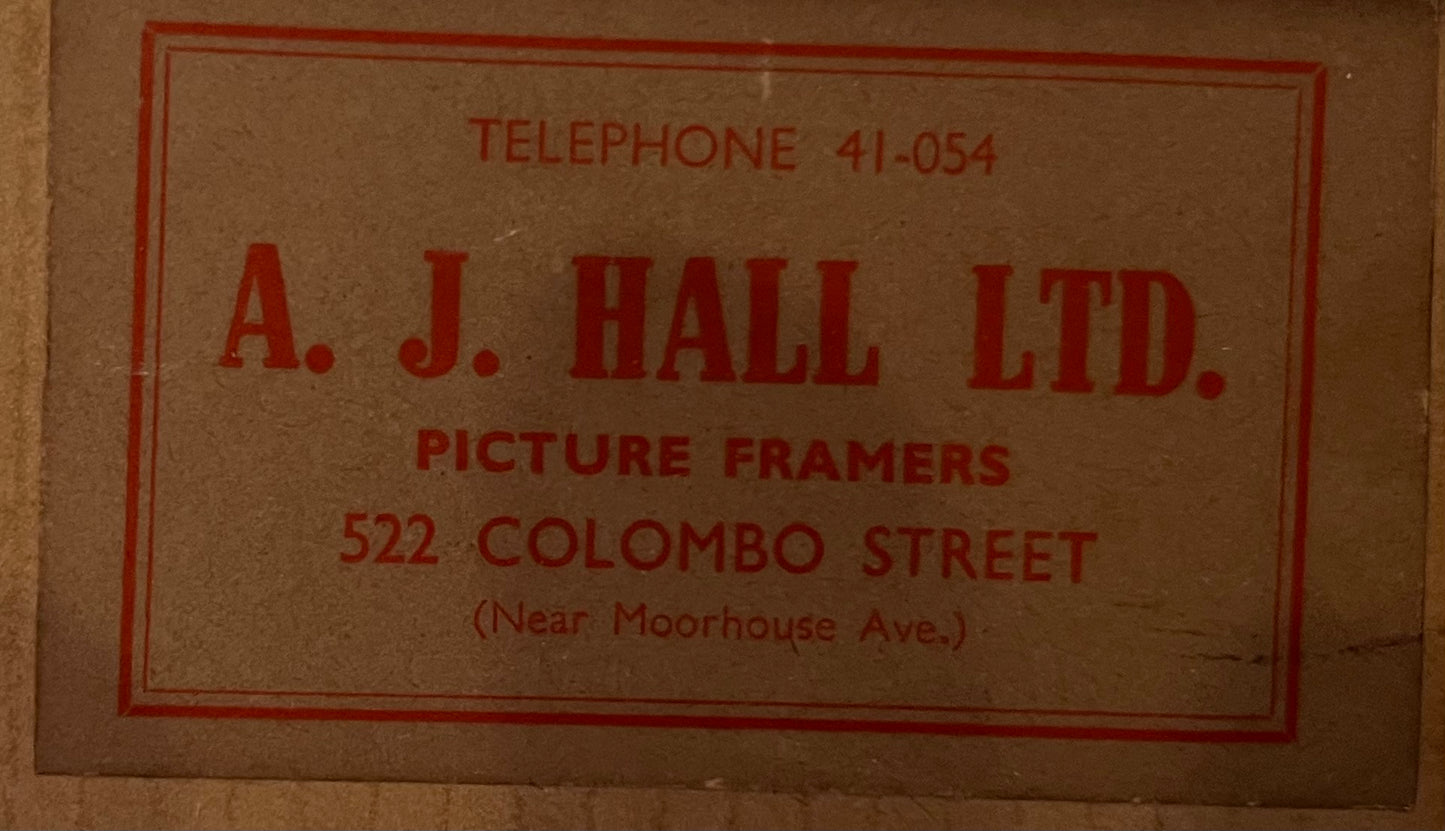 MIMA GARDNER (1848-1925), LANDSCAPE, POSSIBLY LAKE HOWDEN, WATERCOLOUR, SIGNED LOWER LEFT, IMAGE 19 x 29cm, FRAME 33 x 43cm.