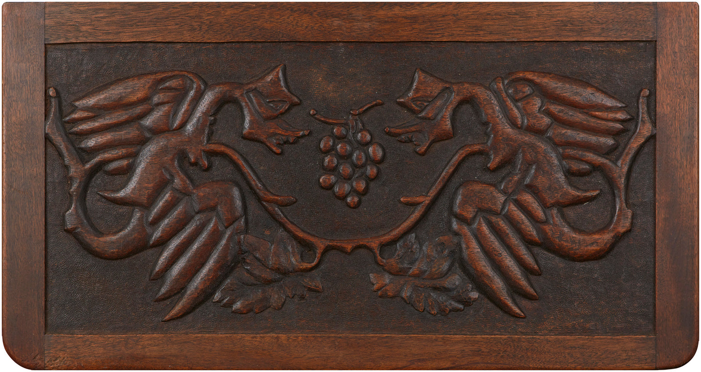 DECORATIVE CARVED PANEL