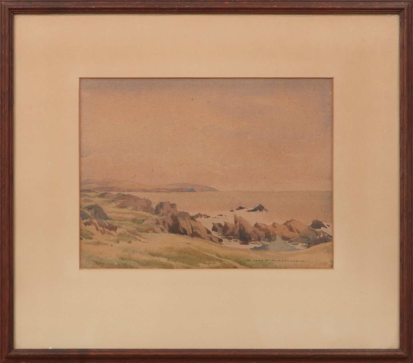STANTON HEAD FROM LANGNESS, SIGNED JOHN H. NICHOLSON