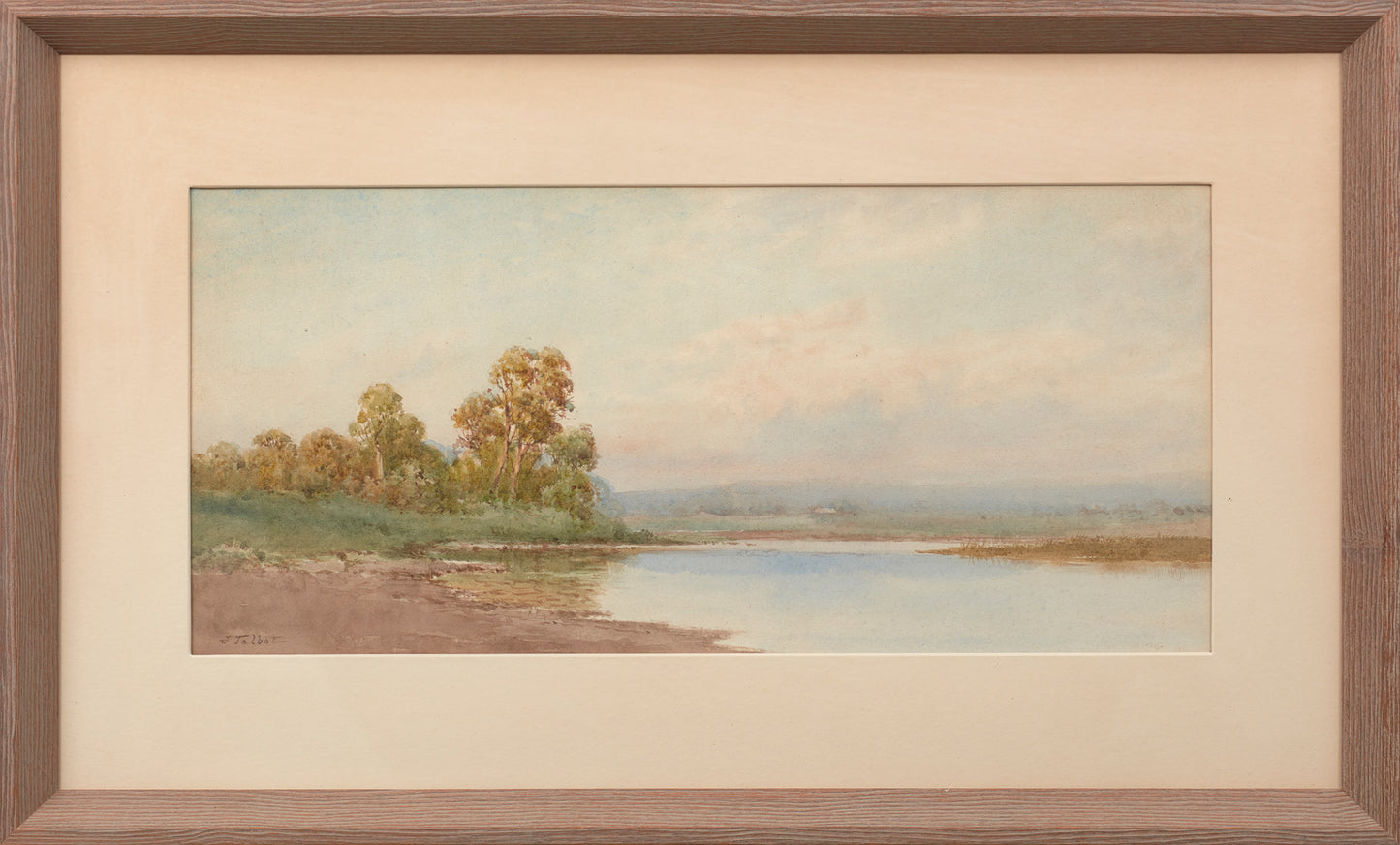 PERIOD LANDSCAPE, SIGNED J.TALBOT, CIRCA 1910