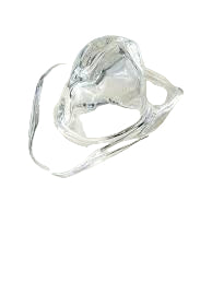RALPH LAUREN, PURPLE LABLE CRYSTAL COWBOY HAT, SIGNED, 14 x 11 x 8cm.
