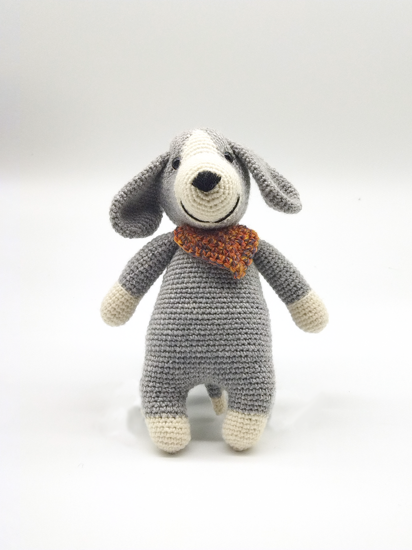 HAND KNITTED FOX AND HOUND SOFT TOYS, HANDMADE LOCALLY.