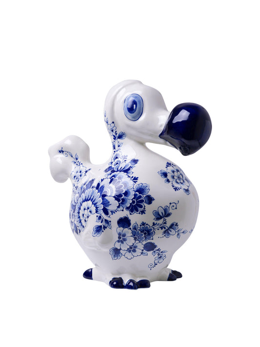 HEINAN DELFTS BLAUWE, 'DE BLAUWE DODO', BY PEPIJN VAN DE NIEUWENDIJK, HEIGHT 30cm.