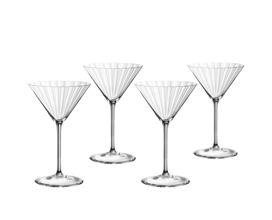 A SET OF FOUR OF SPIEGELAU MARTINI / COCKTAIL COUP, 220ml.