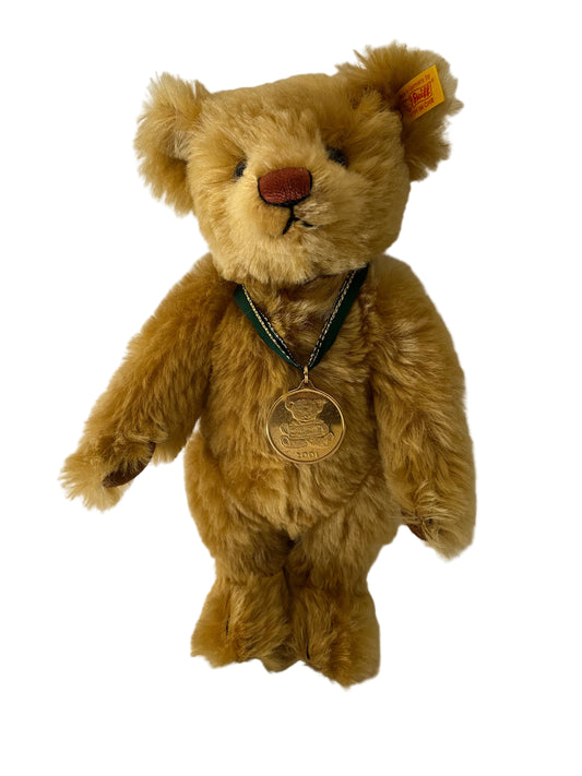 STEIFF, MOHAIR TEDDY BEAR MADE EXCLUSIVELY FOR DANBURY MINT 2001, 654756, HEIGHT 30cm.