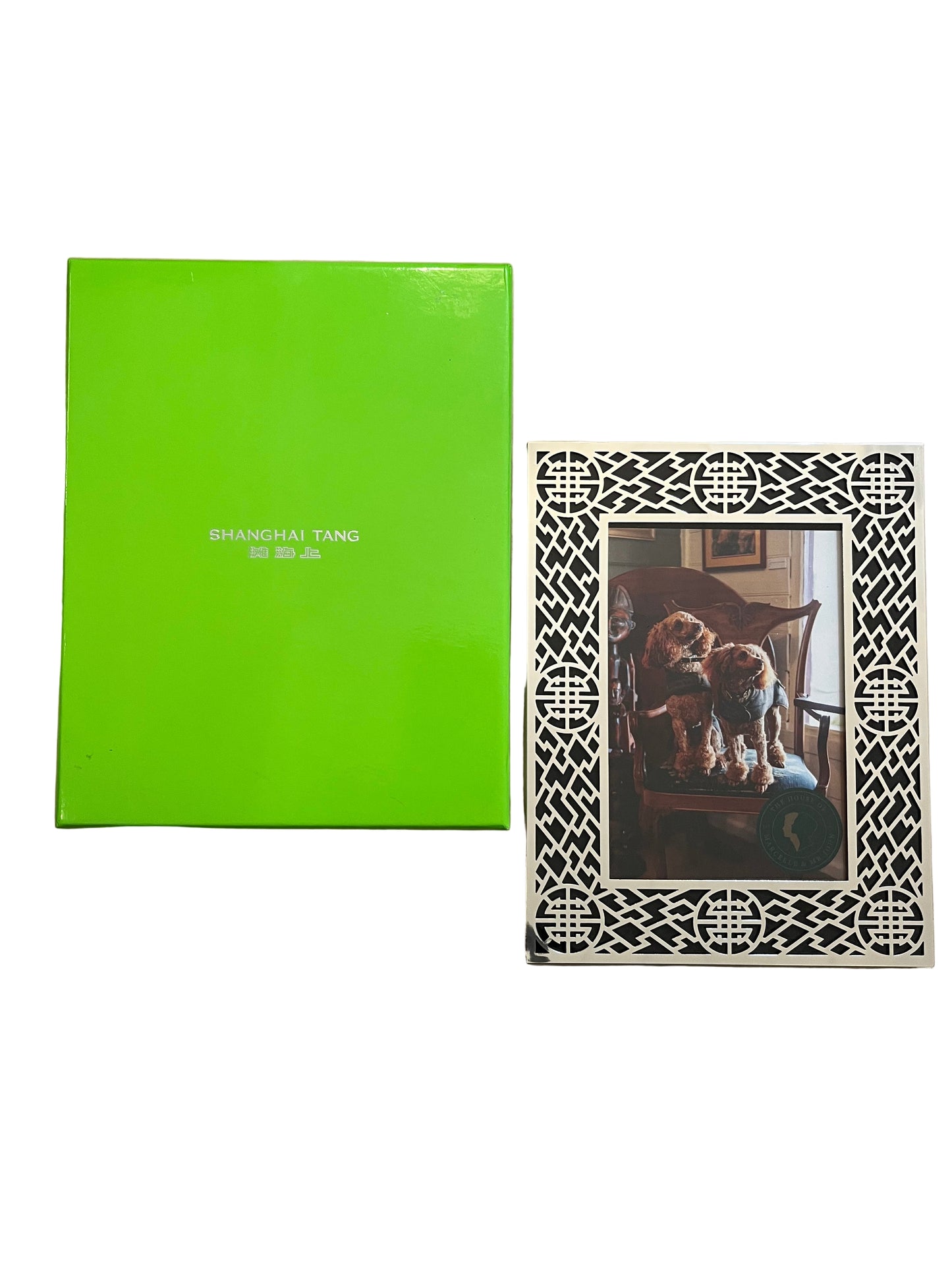 SHANGHAI TANG, METAL FRAME, PICTURE SIZE 10 x 15cm, WITH ORIGINAL BOX.