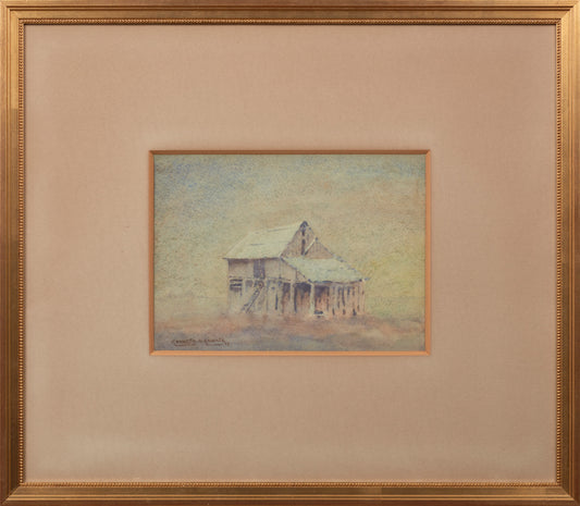 'OLD BARN', SIGNED KENNETH H. KNIGHTS ‘79