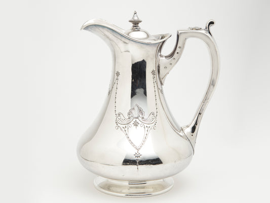 AN ANTIQUE EWER, STUART DAWSON, ENGLAND