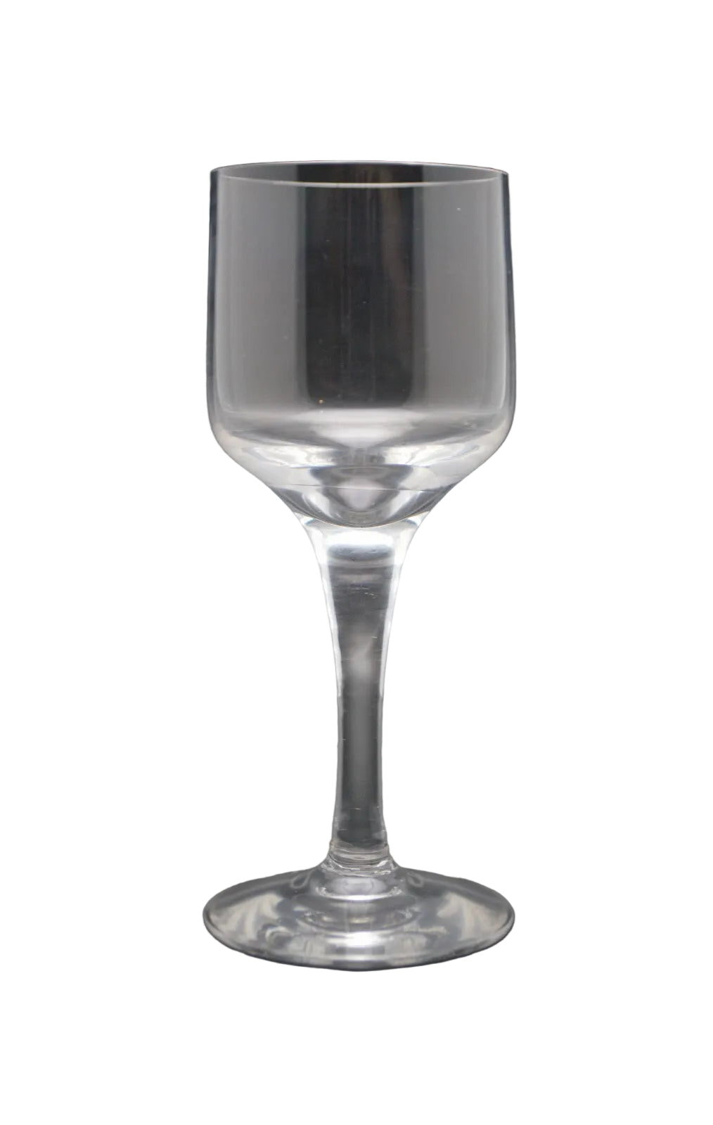 ORREFORS, SET OF SIX 'RHAPSODY' CRYSTAL LIQUEUR GLASSES, HEIGHT 11cm.