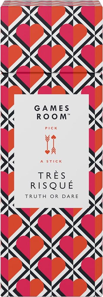 ROOM GAMES,'TRES RISQUE' TRUTH OR DARE PICK-UP-STICKS, ADULT GAME, BOXED.