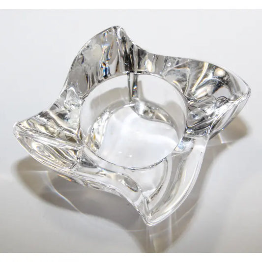 A PAIR OF VILLEROY AND BOCH NEW WAVE VOTIVES, 10 x 5 x 4cm.