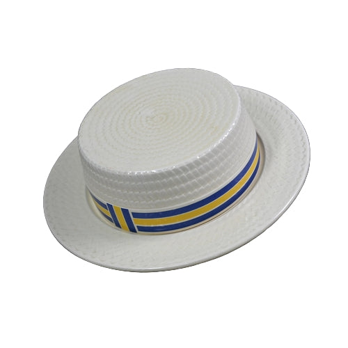 EARTHENWARE 'CHEESE BOATER' BY J & G MORTON FOR S. FIELDING & Co, STAFFORDSHIRE, DIAMETER 27cm, 1930.