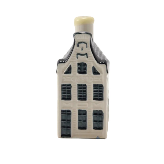 KLM MINIATURE 'BOLS HOUSE' No 13, BLUE DELFT'S CERAMIC, HEIGHT 8.5cm.
