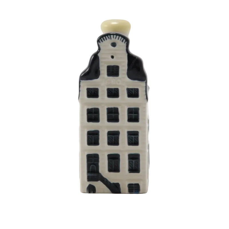 KLM MINIATURE 'BOLS HOUSE' No 14, BLUE DELFT'S CERAMIC, HEIGHT 9cm.