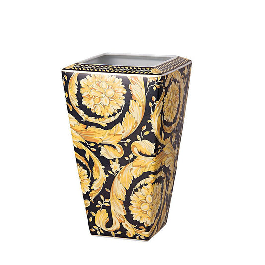 VERSACE - ROSENTHAL, LARGE VANITY SERIES PORCELAIN  VASE, HEIGHT 32CM, WITH BOX.